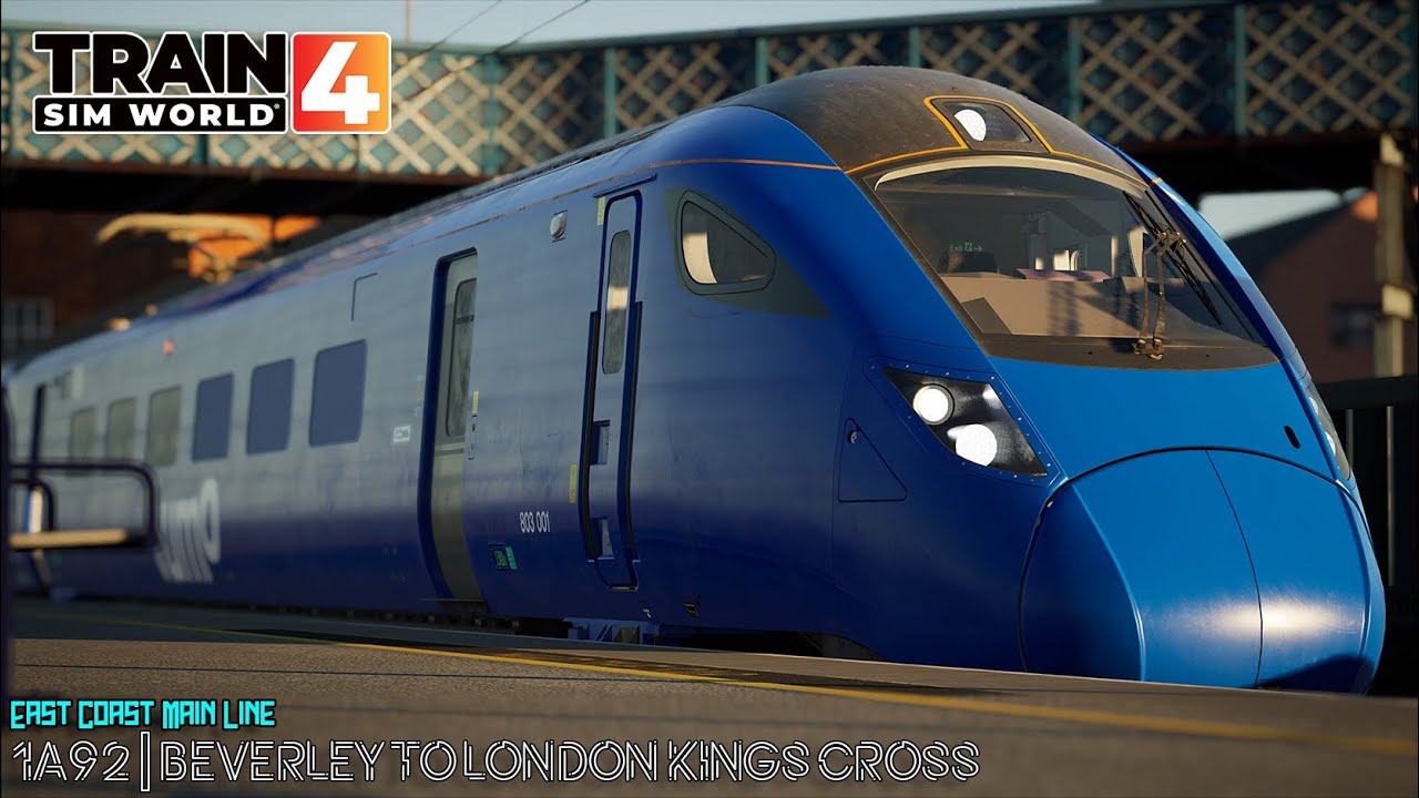 1A92 | Beverley to London Kings Cross | Train Sim World 4: East Coast Main Line