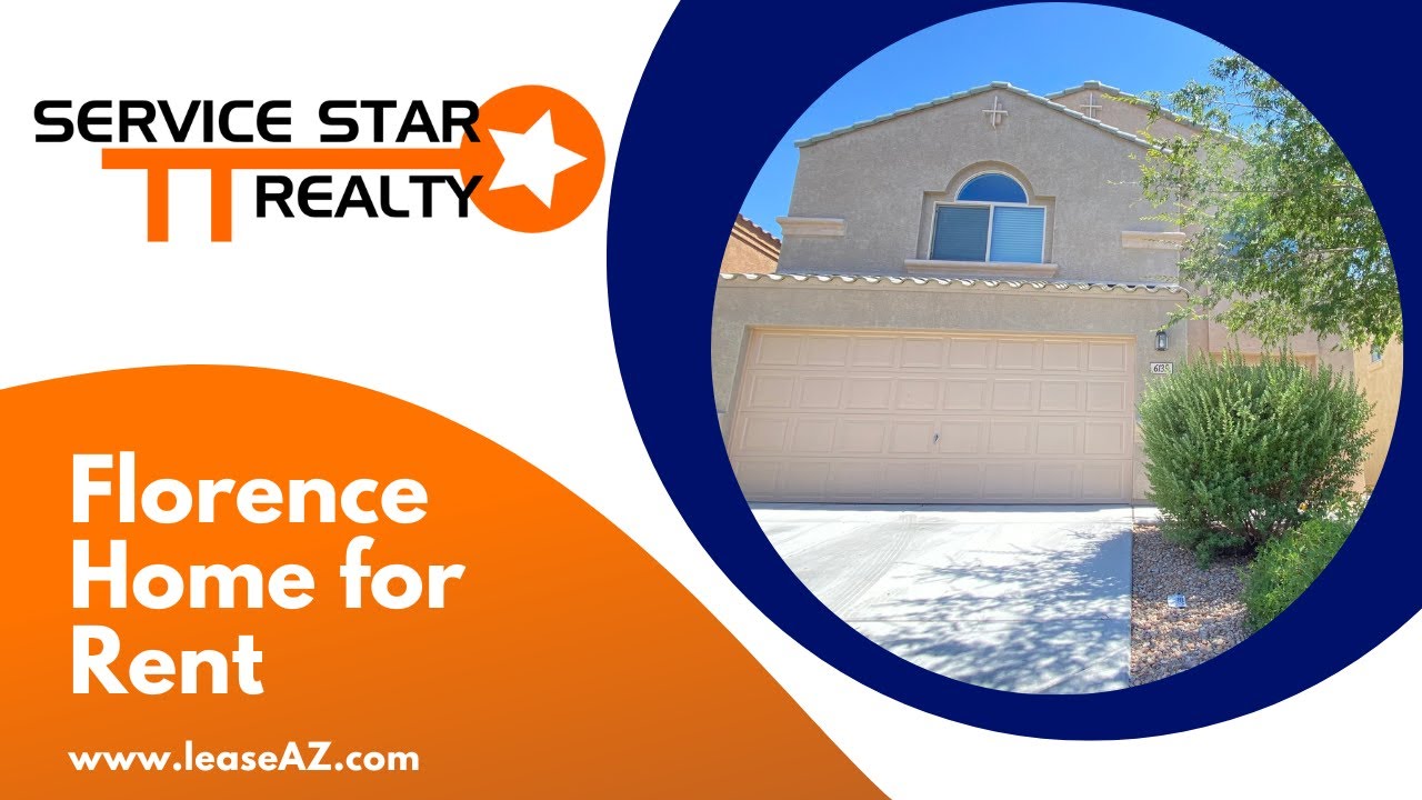 Florence AZ Homes for Rent 4BR/2.5BA by Phoenix Property Management | Service Star Realty