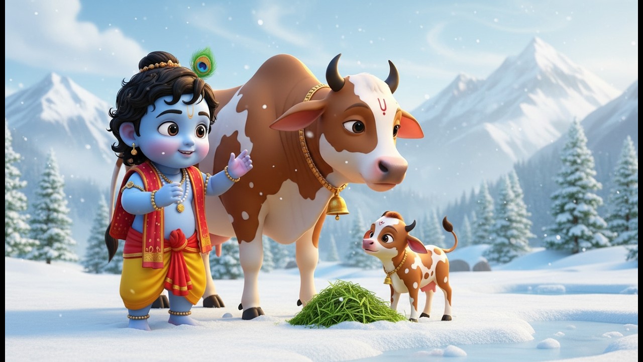 छोटी छोटी गैया छोटे छोटे ग्वाल। Choti Choti Gaiya Chote Chote Gwal। #kanha #krishna #krishnabhajan