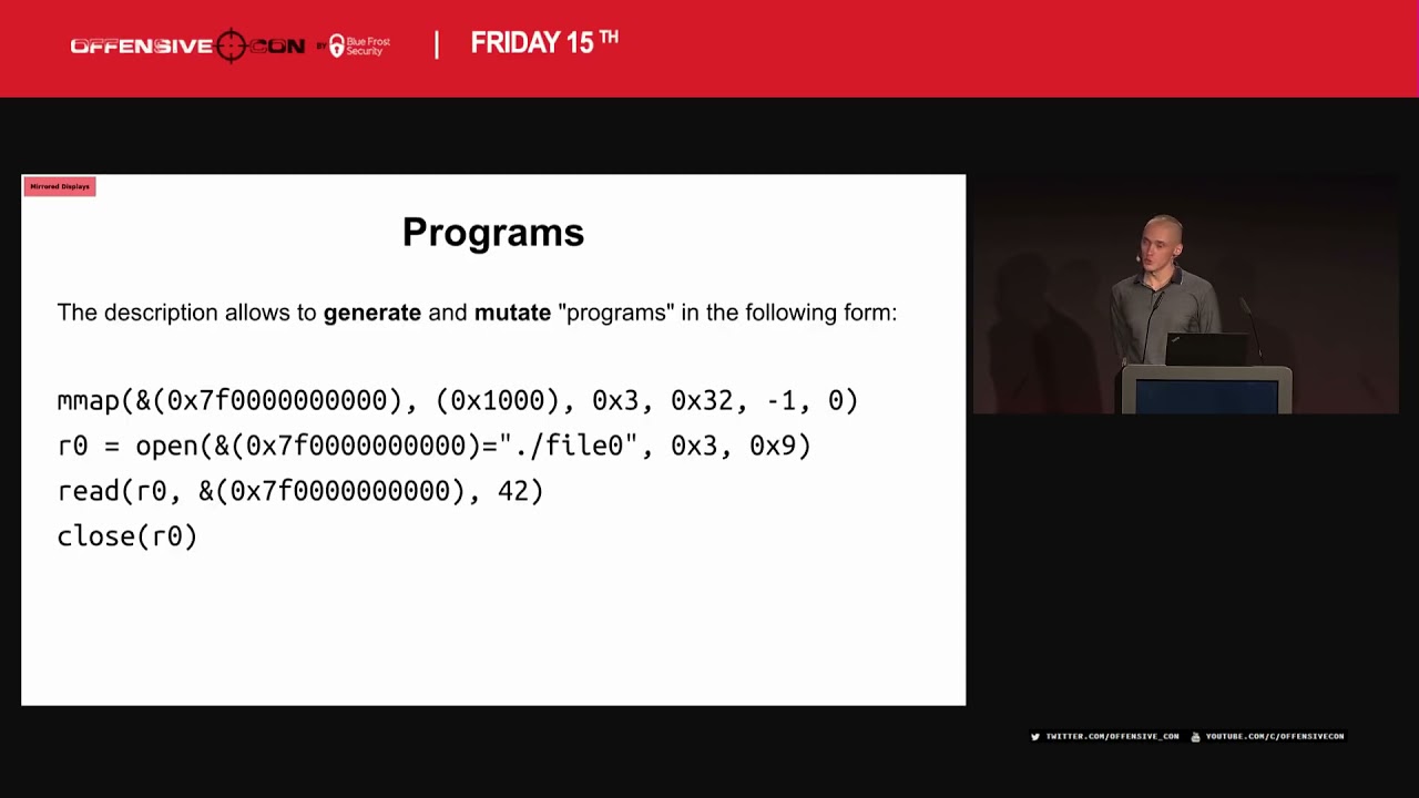 Coverage-guided USB fuzzing with Syzkaller | OffensiveCon 2019