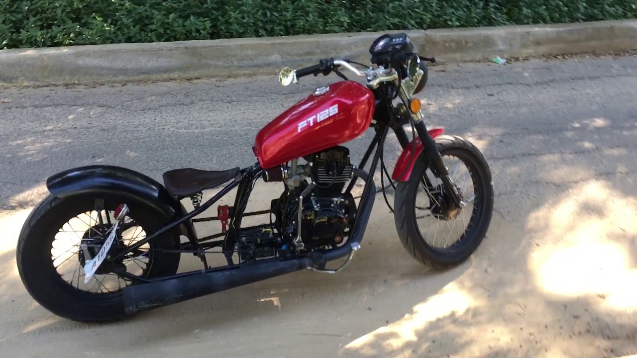 Italika f125 tipo Bobber 