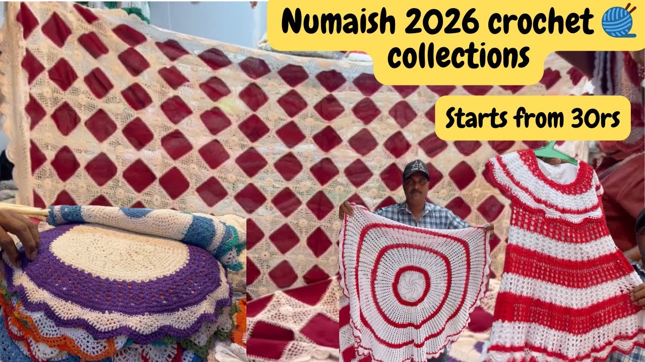Handmade Crochet Magic 🧶✨ | Every Stitch Tells a Story ❤️ | Numaish 2026| by walkinthrough 
