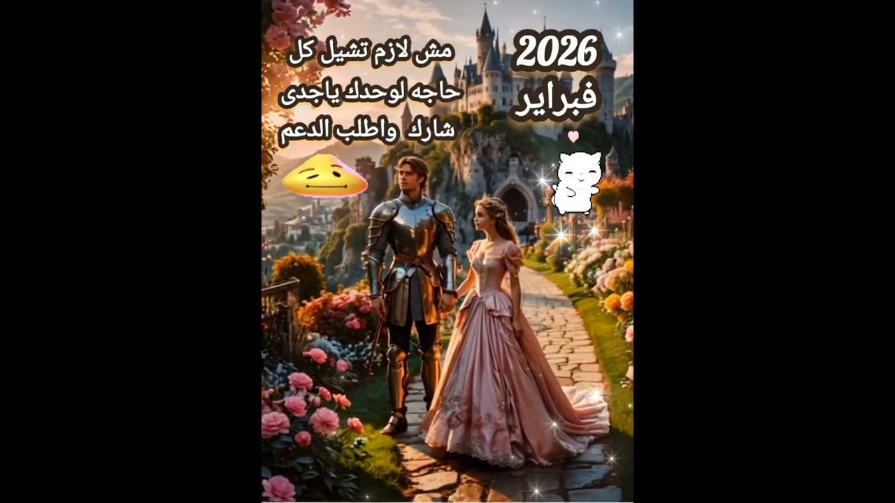 توقعات برج الجدى🐐لشهر فبراير لعام 2026م مش لازم تشيل كل حاجه لوحدك شارك واطلب الدعم🧐☺️