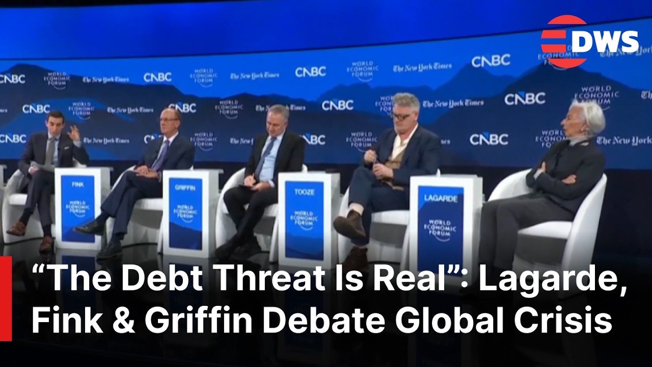 FULL DISCUSSION: BlackRock, Citadel & Lagarde Clash Over $38 Trillion Debt, AI, Market Risks | AC1E