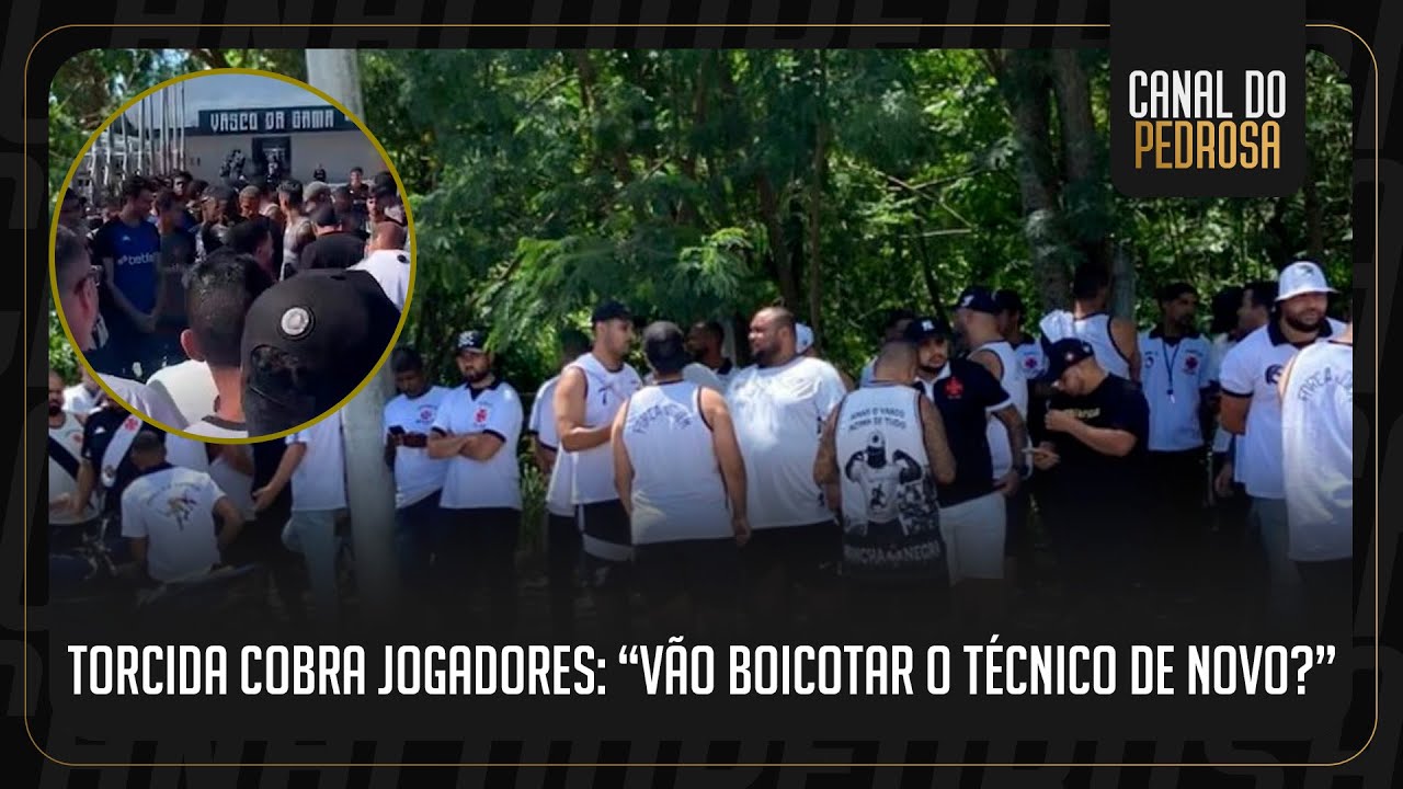 &ldquo;&Eacute; TOMAR VERGONHA E GANHAR O JOGO&rdquo; | PROTESTO NO CT DO VASCO, FAKE NEWS COM ESPOSA DE PITON | GIRO