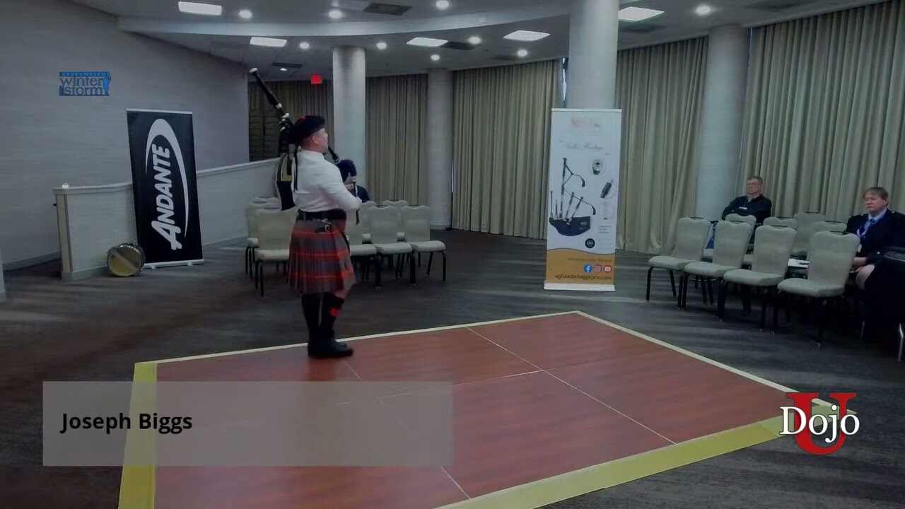 Joseph Biggs – Silver Medal Piobaireachd – 1st Place – Winter Storm 2025