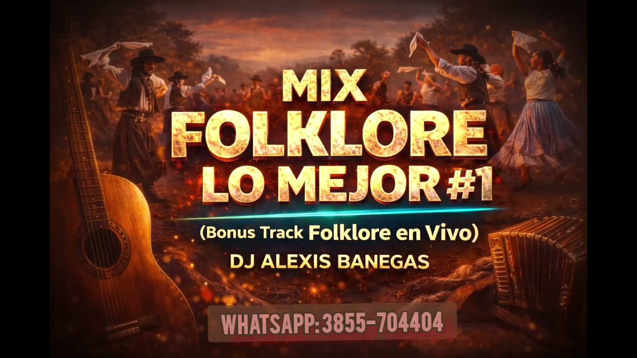 MIX FOLKLORE LO MEJOR Vol. 1 - DJ ALEXIS BANEGAS 2026