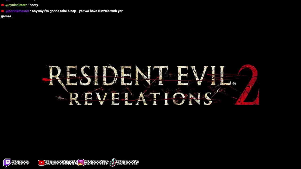 It is impossible to 100% RE5 rn so we're in Revelations 2 :/