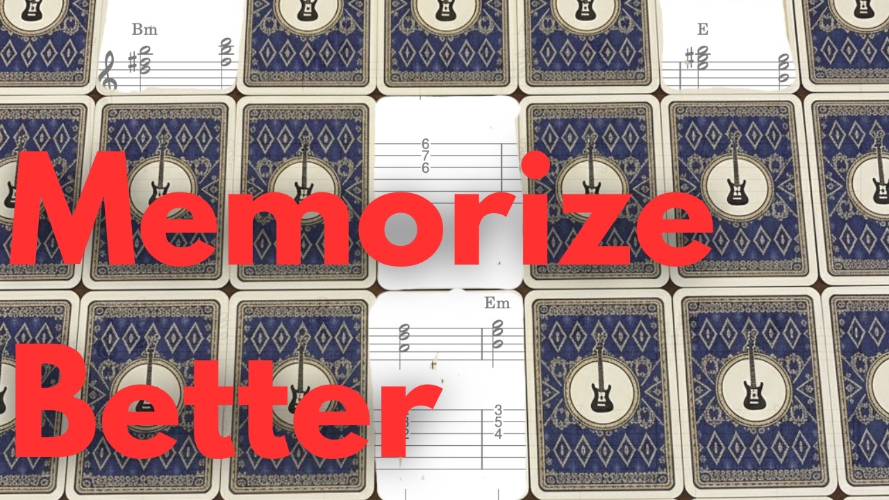 How to Memorize Songs in Seconds (Stop Forgetting Chord Progressions) [HOTEL CALIFORNIA STUDY]