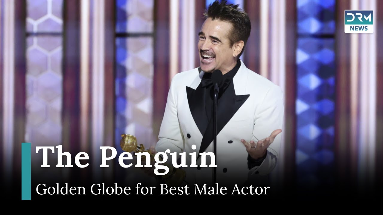 The Penguin&rsquo;s Colin Farrell Takes Home Golden Globe for Best Male Actor | AA1G