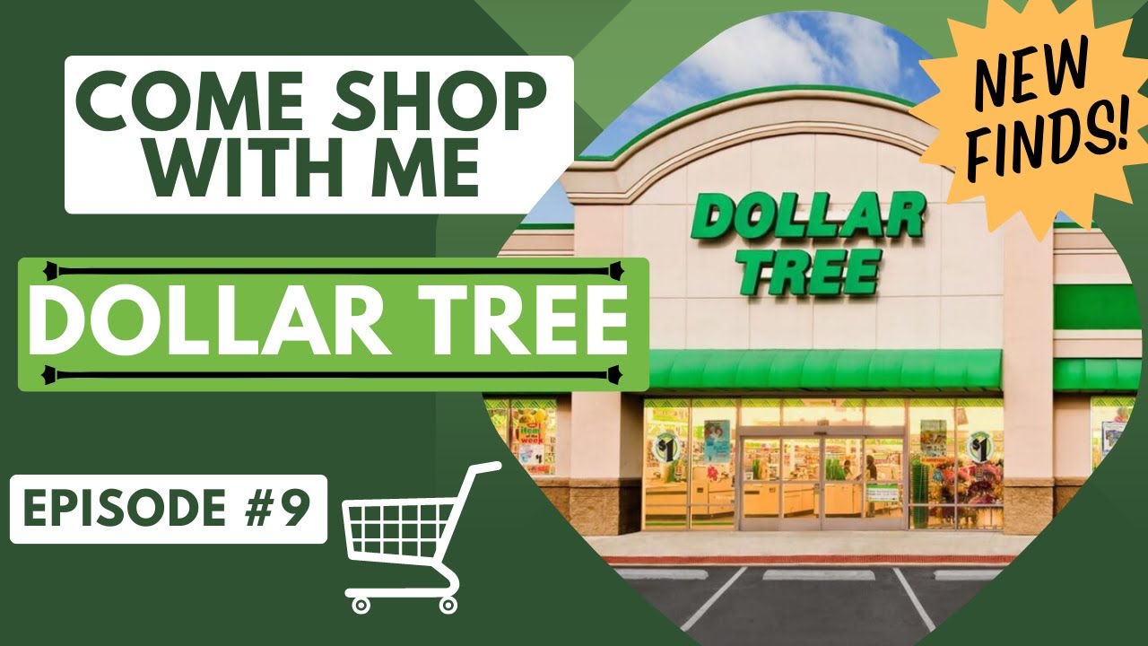 WHAT'S NEW AT THE DOLLAR TREE - SHOP WITH ME EPISODE 9