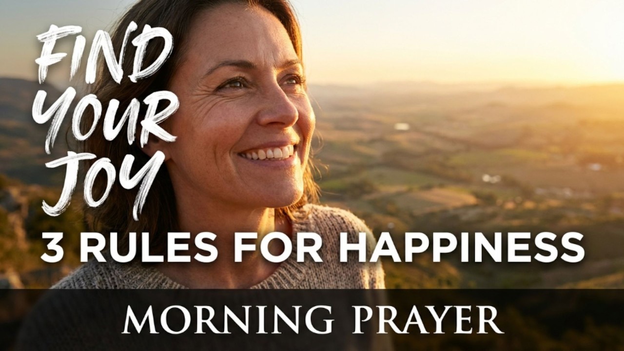 Three Biblical Rules for a Happy Life #MorningPrayer  #Psalm1  #BiblicalHappiness