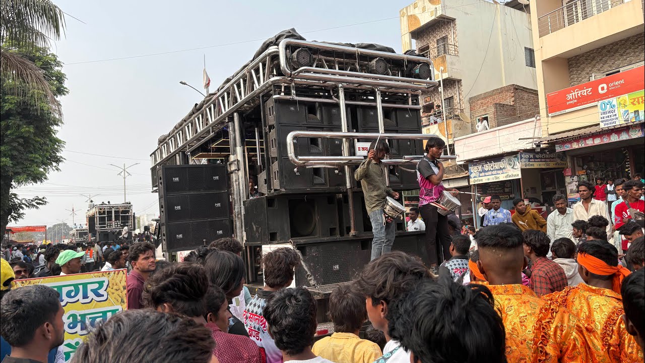न्यु सप्तशृंगी बँड | रथ मिरवणूक कनाशी ५ पांडव यात्रा | जय मल्हार बैंड | मिरवणुकलाआल्या ६ बँड 