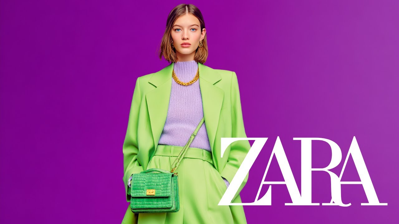 ZARA Color Pop: Яркий фоновый саундтрек для магазина для творческого потока и позитивной энергии 💚💜
