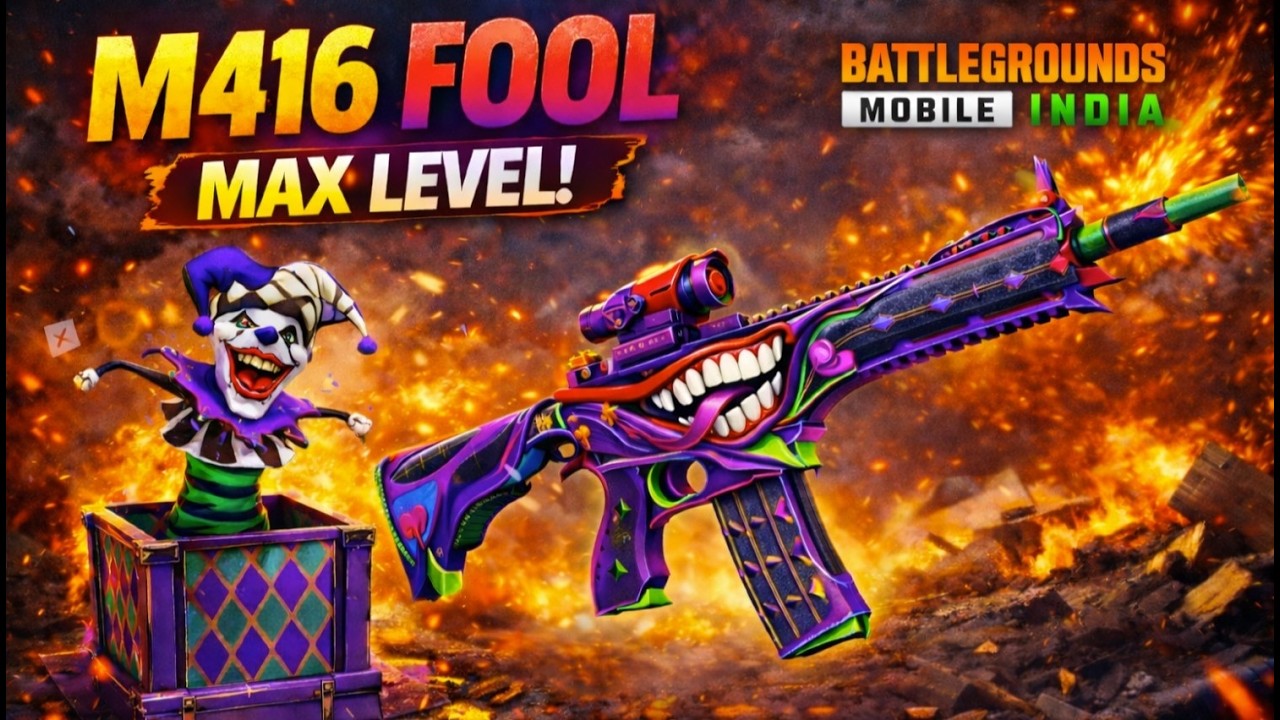 M416 Fool Skin Ingame la kedaiyathu😂Mission iruka Makkale | Need Sponsor for Device |#srb #bgmilive