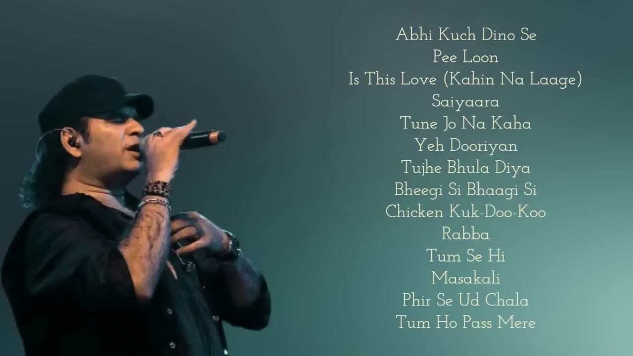 Mohit Chauhan Best Songs Playlist Vol 1