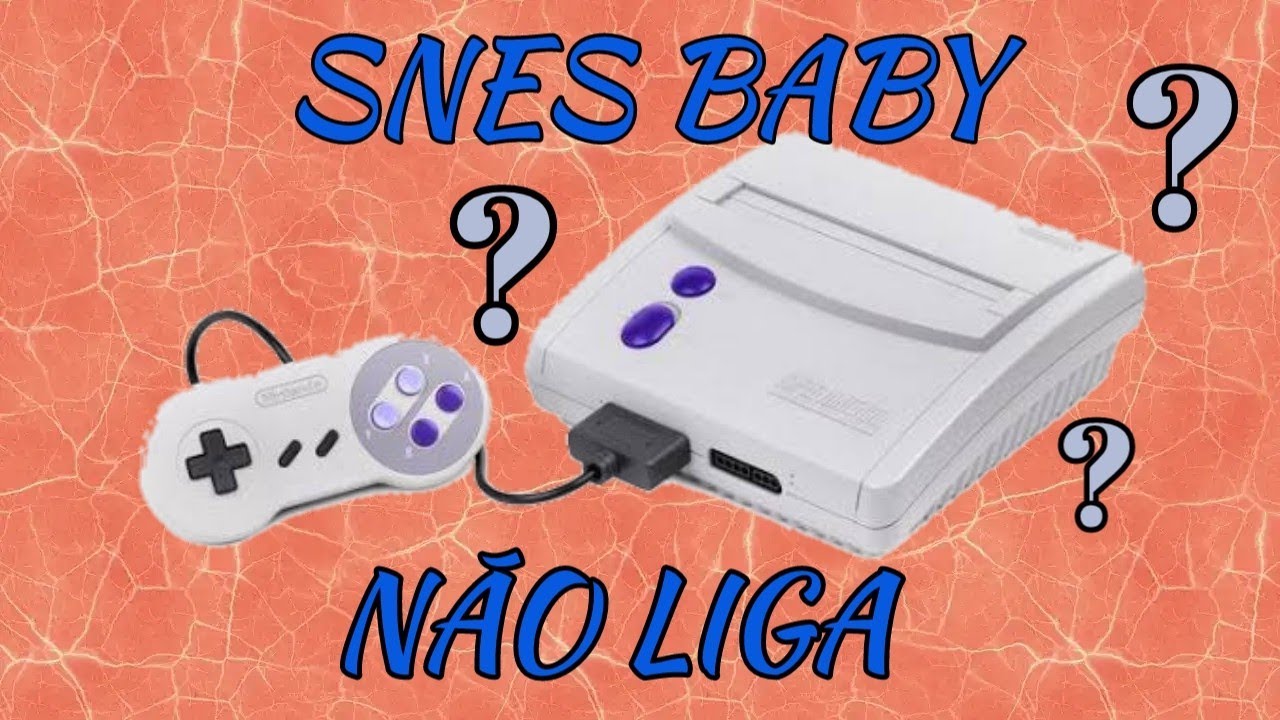 Super nintendo Baby/JR não liga.