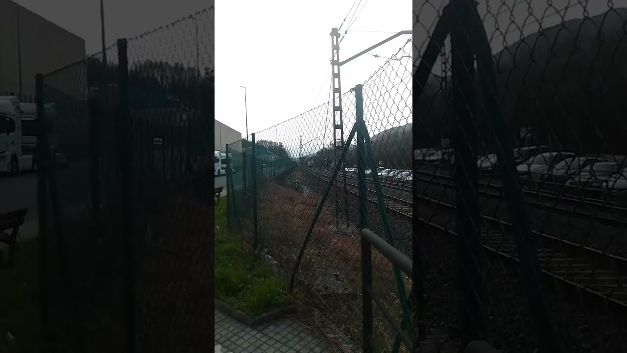 3&ordf; grabaci&oacute;n) 4 trenes pasando por la general de Andoain - Dir. Urnieta 