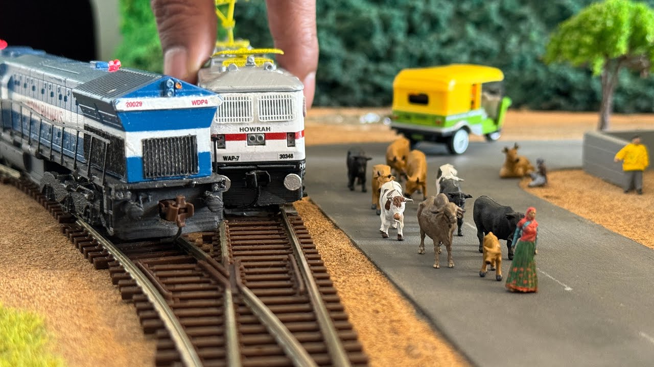 HO Scale Indian Passenger Model Trains | Trains Wonderful Galore 🚂 🚂 🚂