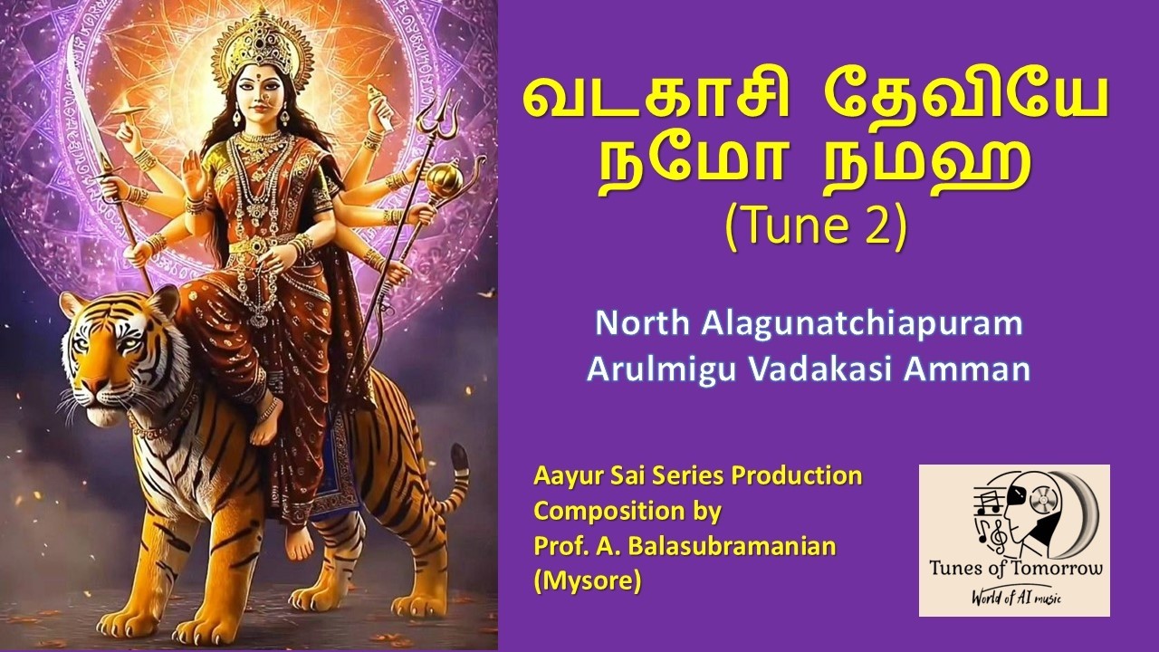 Sri Vadakaasi Devi Namaha வடகாசி தேவியே நமோ நமஹ(Tune 2)