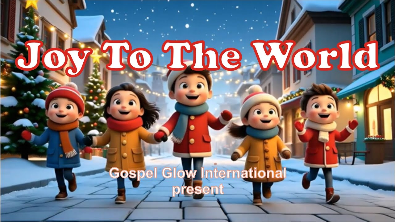 Joy To The World (Gospel Glow Kids) | Christmas Kids Song | Gospel Glow 