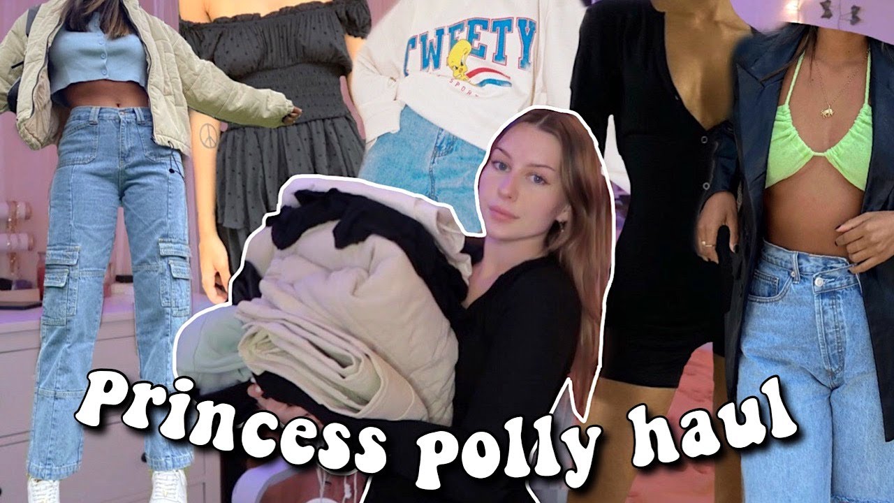 Princess Polly try-on haul!! cute & trendy new clothes