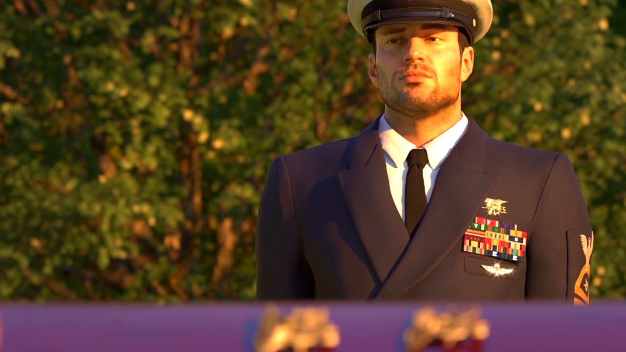 Navy Seal Funeral for 