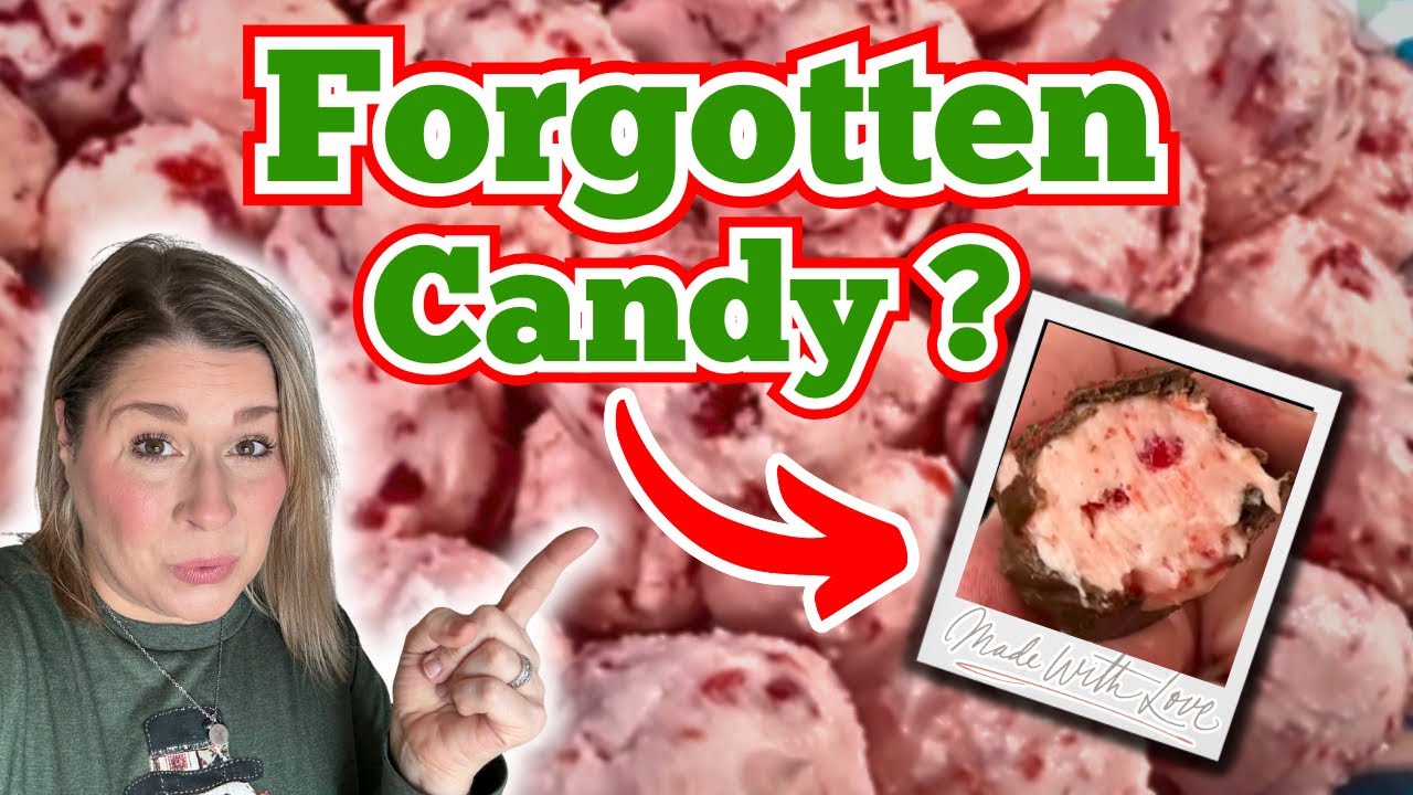 This Old-Fashioned Candy Will Blow Your Mind! | Cherry Mash Truffles