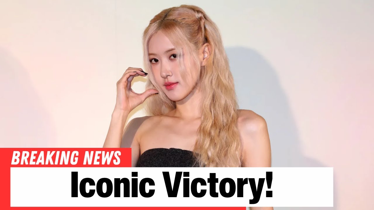 BLACKPINK's Ros&eacute; makes history at 2025 MTV VMAs