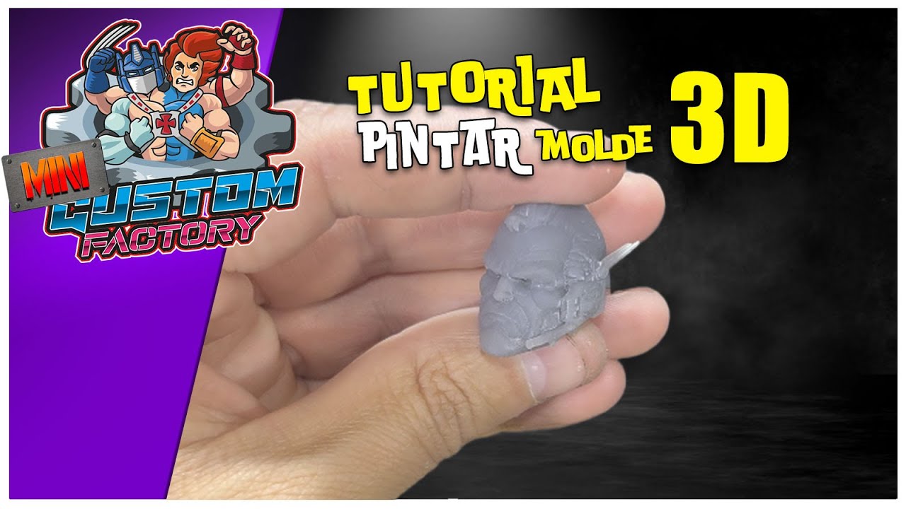 MINI Custom Factory - Tutorial Pintar impresión 3d, 3d print, diy
