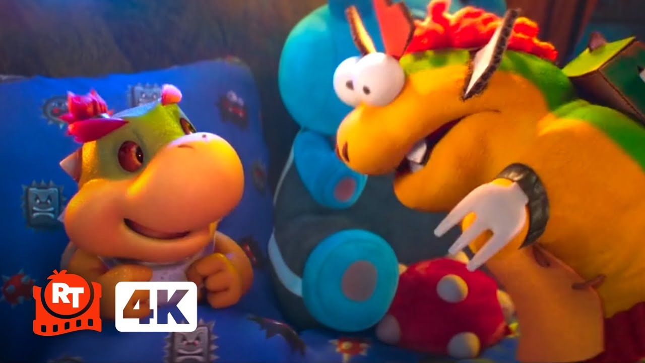 The Super Mario Galaxy Movie (2026) 4K - So Cute! Bowser's Bedtime Story (5/11) | Movieclips