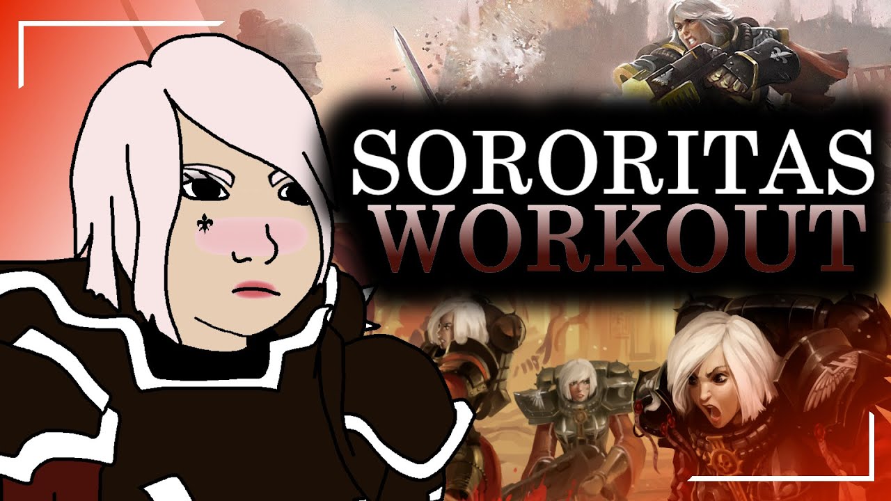 Church-Organ Workout Playlist 🎵 Sororitas Workout ⚫ Cleans their sin of existence !