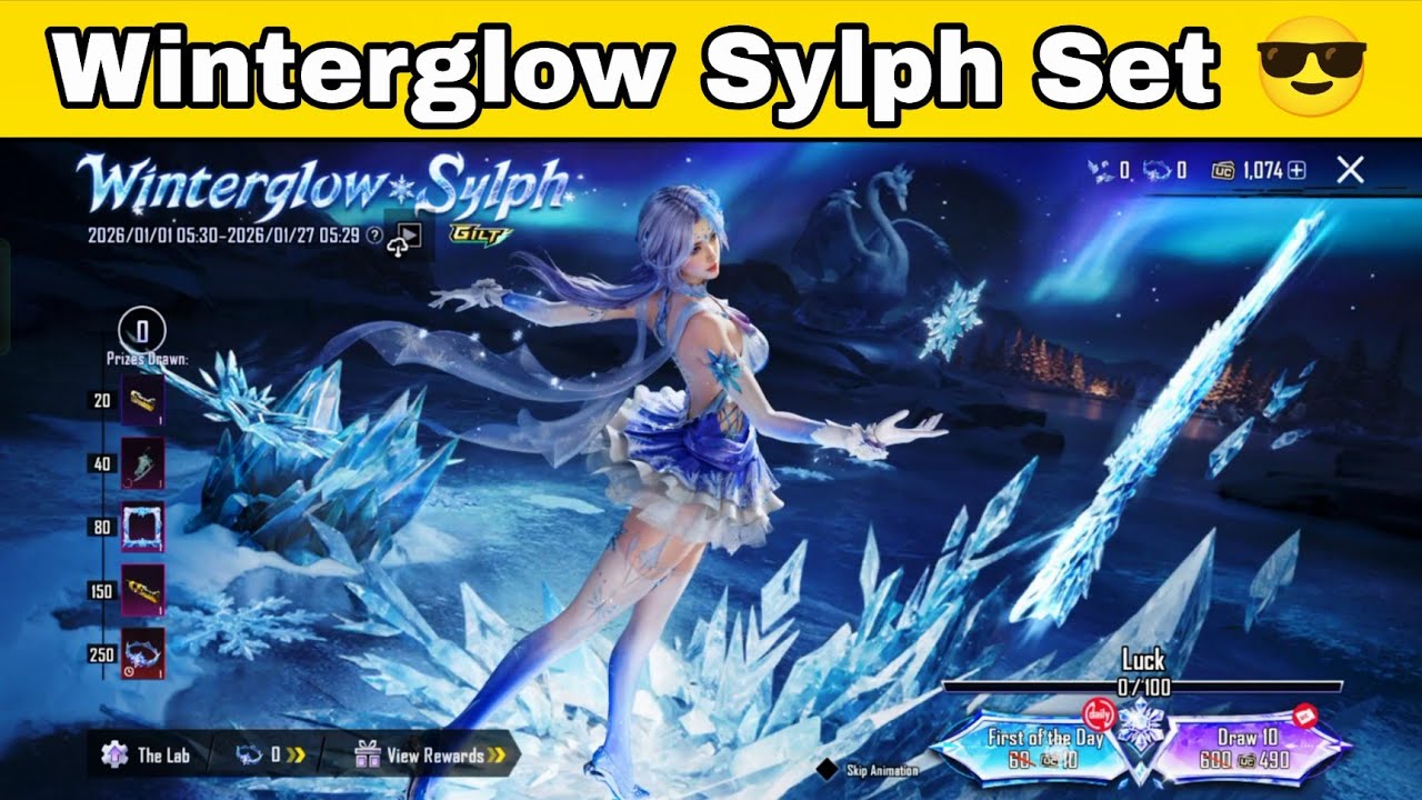 🔥|| OMG || Spend Total 1,000 UC & Got Only One Material @DavidXisLive #bgmi #winterglowsylphset 