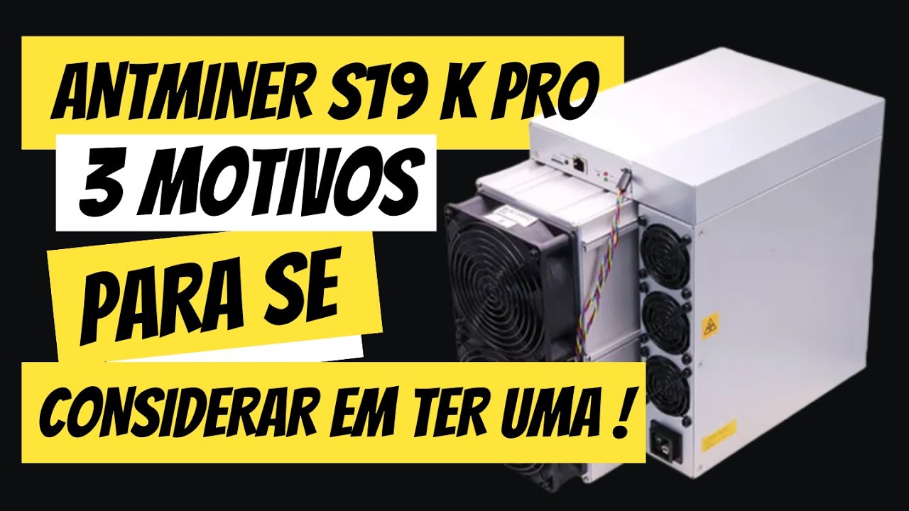 Antminer S19K Pro – 3 Pontos Negativos Que Ninguém Te Conta! NÃO COMPRE ANTES DE VER ESSE VÍDEO !