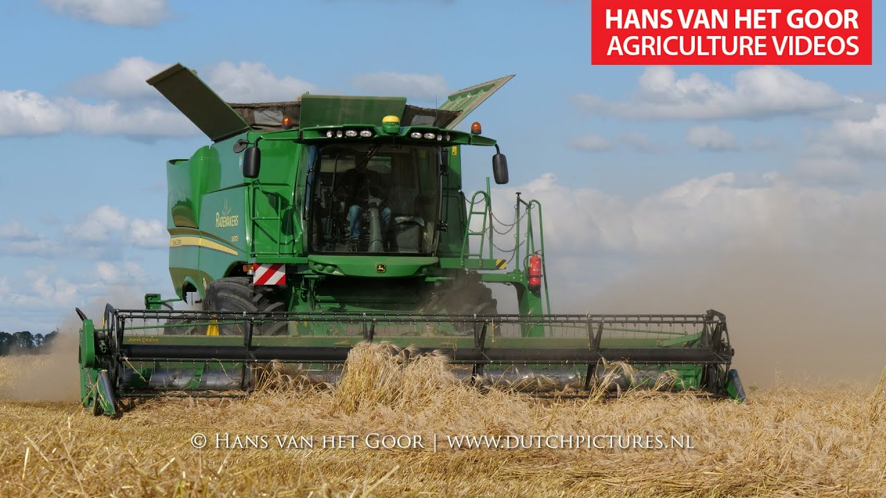John Deere S670i - Graanoogst - Getreideernte - Grain harvest 2019 - Rademakers - 4K