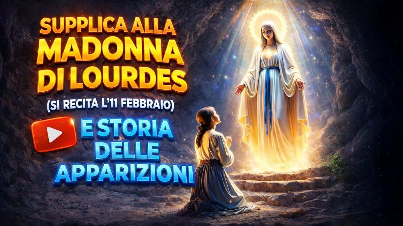 Supplica alla Madonna di Lourdes (si recita l’11 Febbraio) e Storia delle Apparizioni