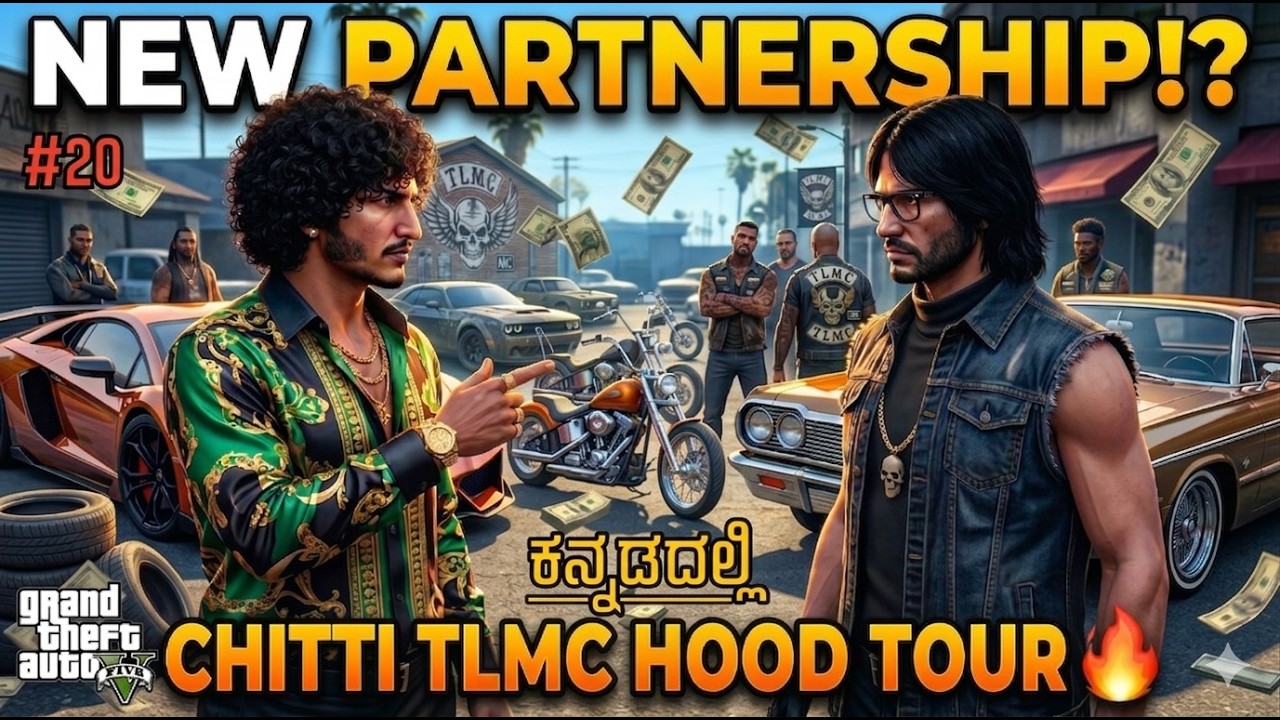 CHITTI'S TLMC GANG HOOD TOUR & BUSINESS DEAL🤝 | GTA 5 RP | PAILWAAN RANGA | #NRP #20