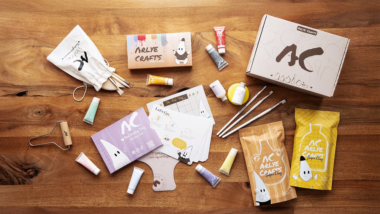 Unboxing Arlye Crafts T&ouml;pferset - F&uuml;r Kinder & Erwachsene