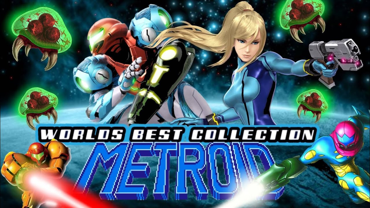 METROID COLLECTION ROOM TOUR GAMES STATUES AND RARE COLLECTABLES