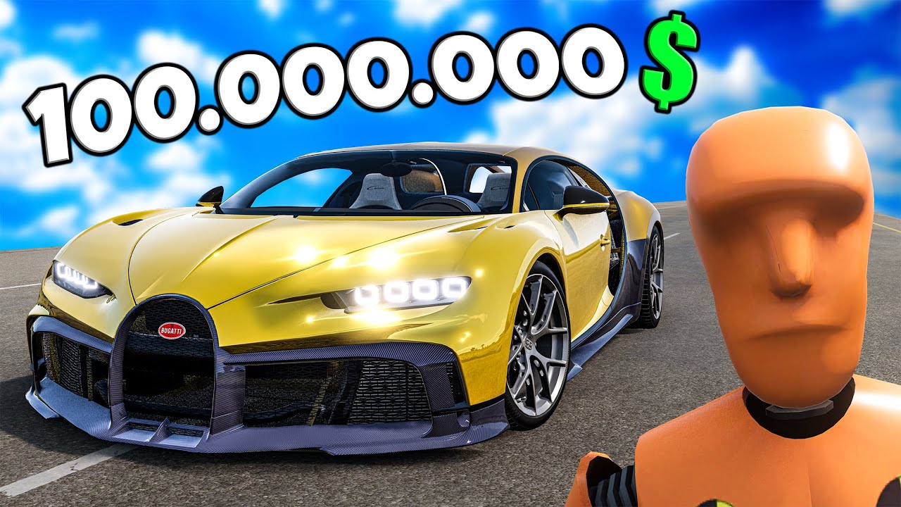 ❄️ AUTO ZA 1$ VS 100.000.000$ | BeamNG Drive |