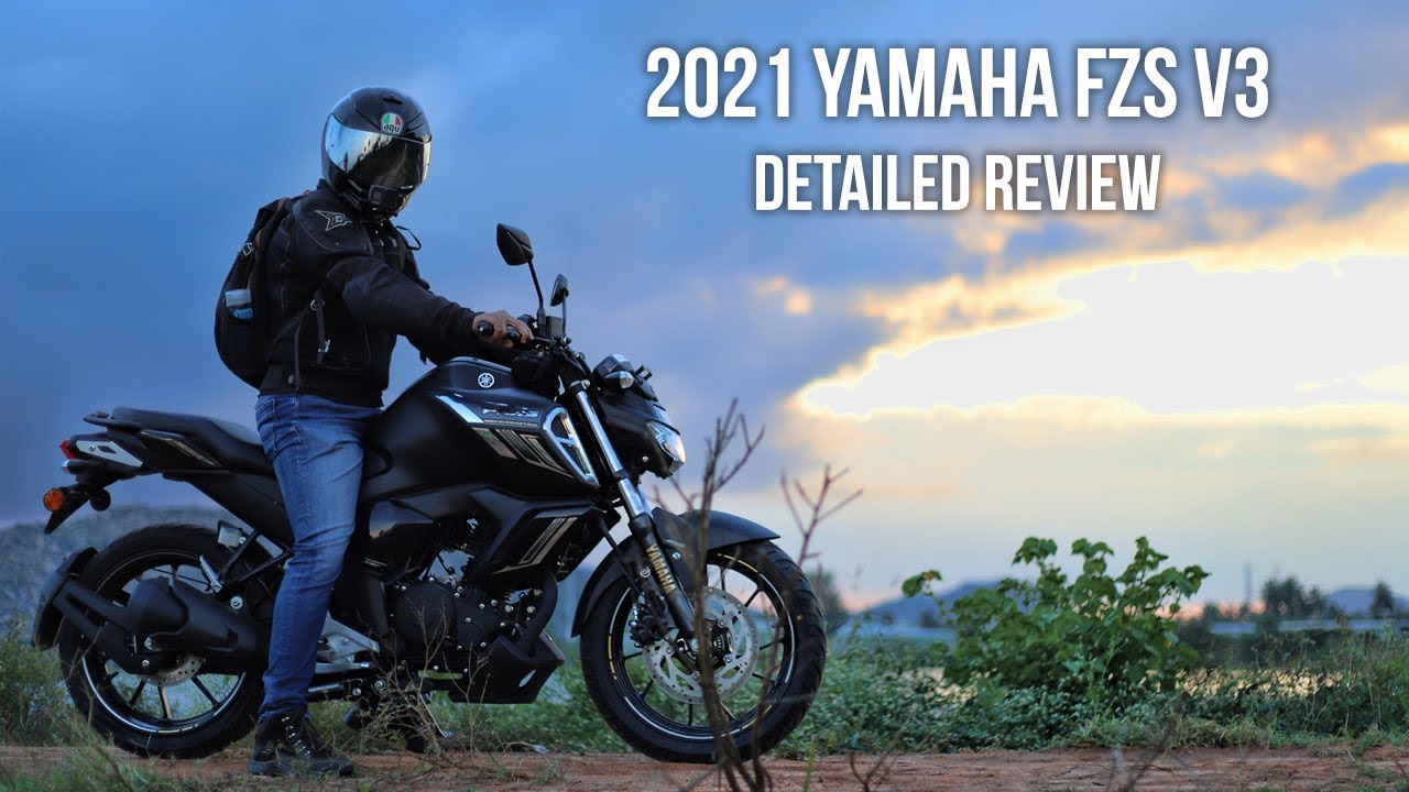 Подробный обзор Yamaha Fzs V3 BS6
