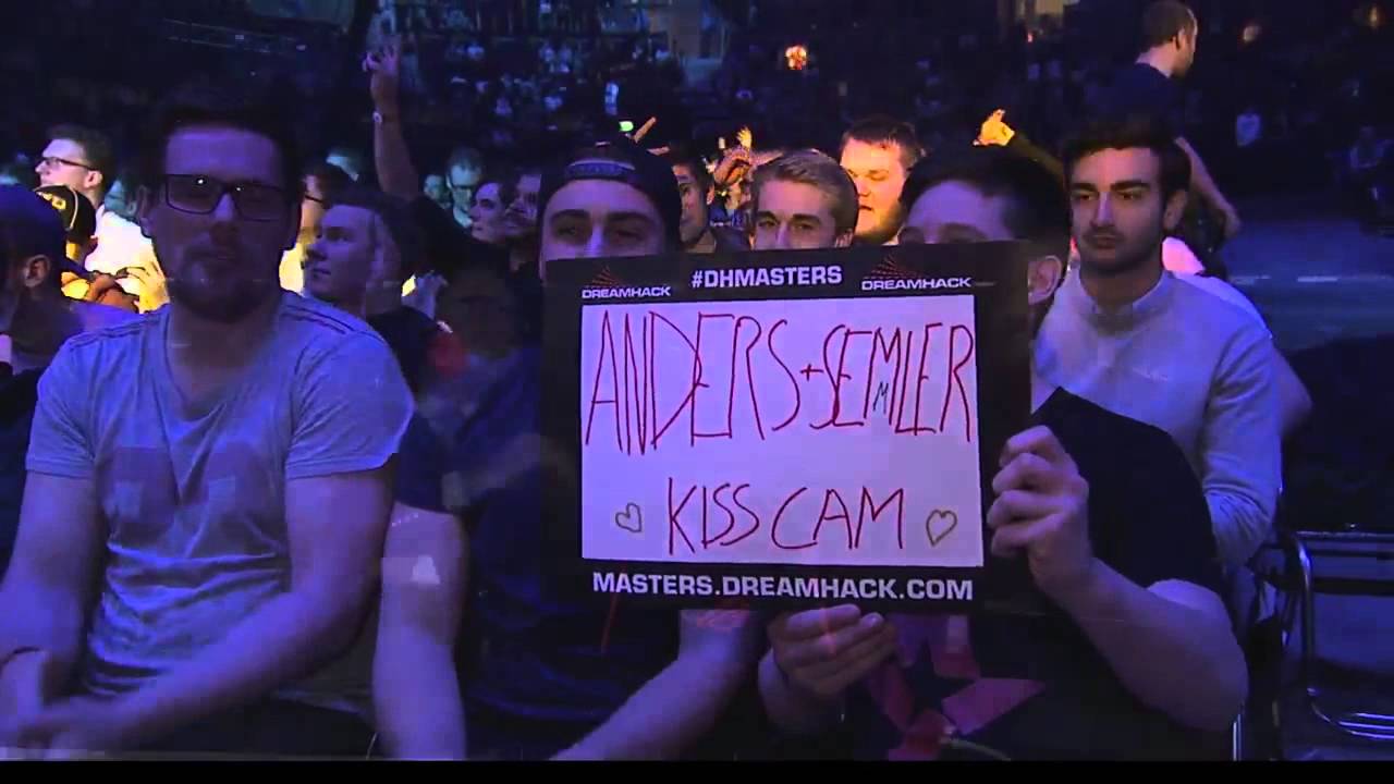 ANDERS & SEMMLER KISSING! (Dreamhack Masters Malm&ouml;) FUNNY MOMENT