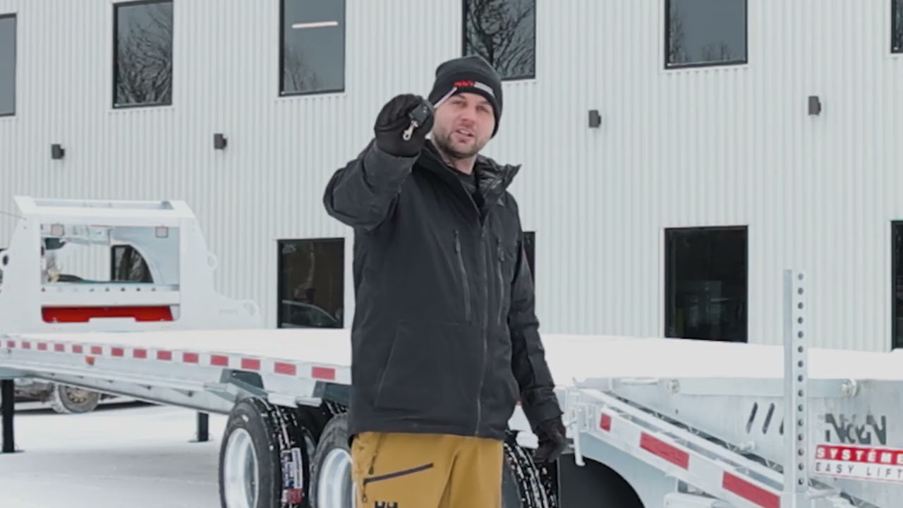Galvanized Easy-Lift Ramps with Hydraulic Assist for Heavy Machinery | N&N Trailers