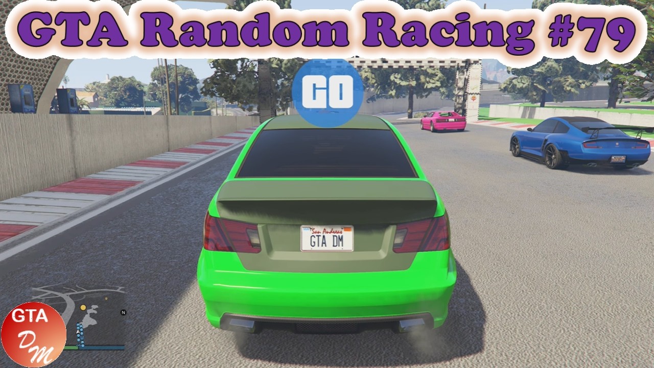 GTA 5 Online - GTA Random Racing № 79 (Random ALL) - Central Park