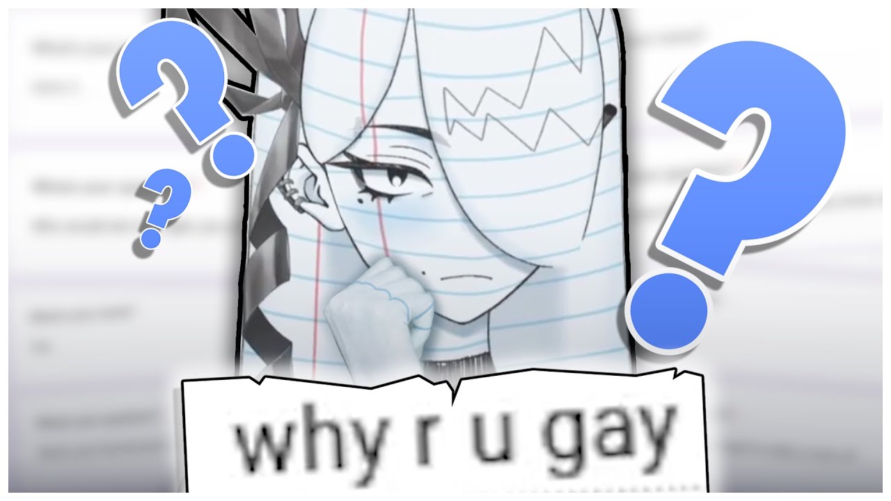 The Paper Vtuber Answers YOUR Questions