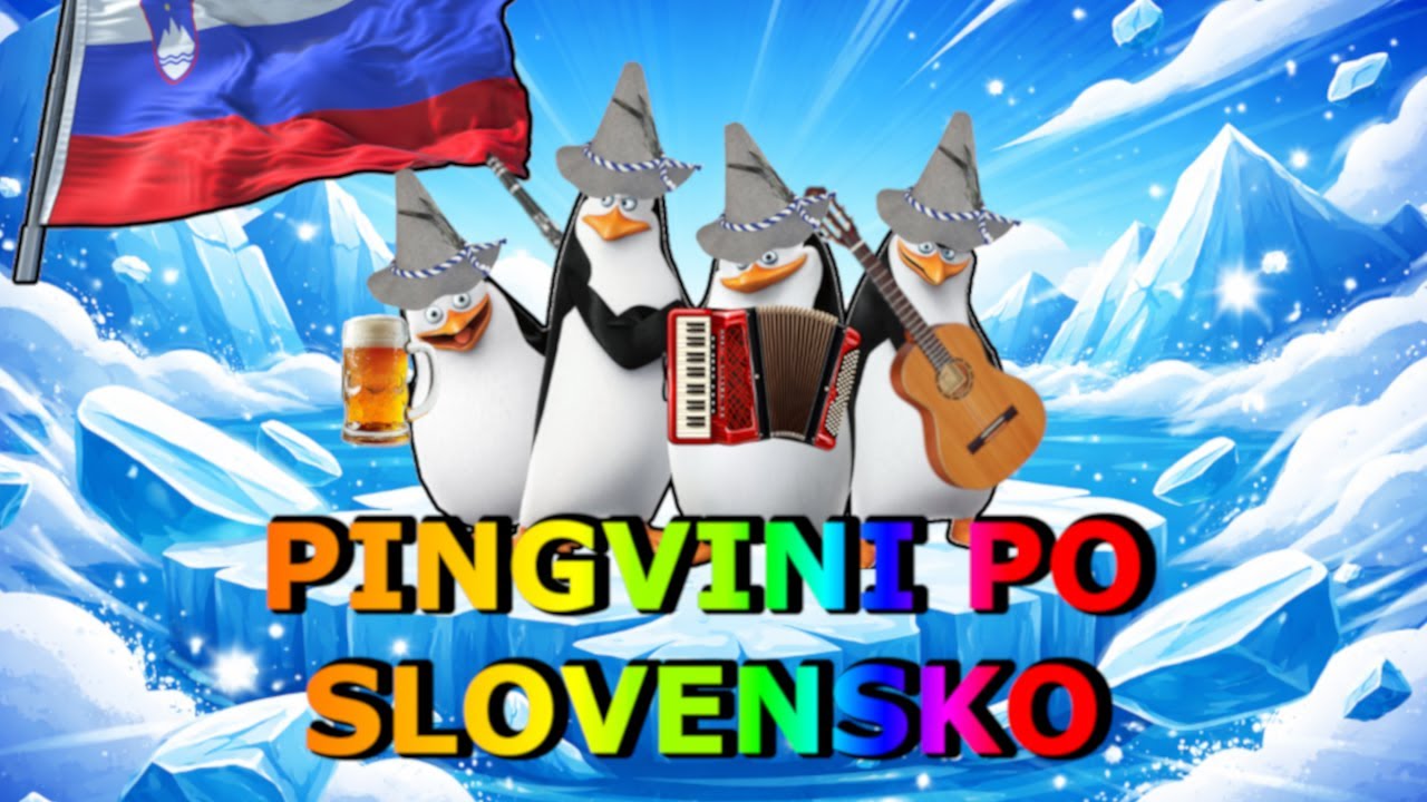Pingvini po slovensko