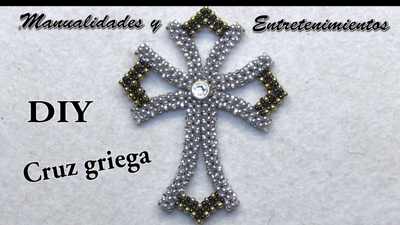 DIY Cruz Griega -Manualidades y Entretenimientos