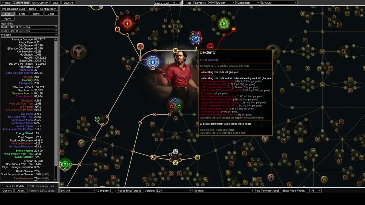 3.27 Starter build - CHAMPION KB of Clustering + Beacon of Madness