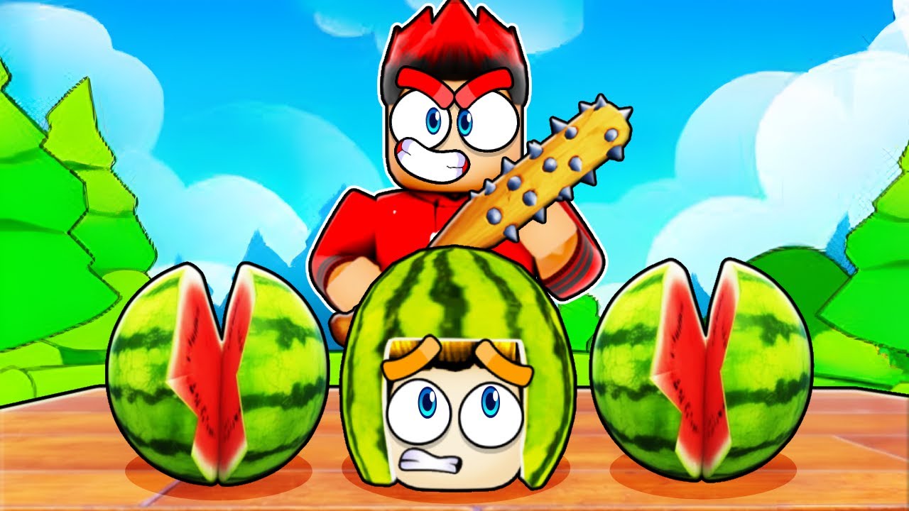 MY BROSKI IS BACK! SMASHING WATERMELON WITH @AkifIskandar  (Roblox Malaysia)