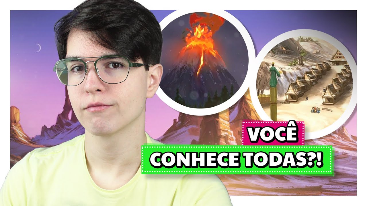 A evolução das CIDADES em AVATAR